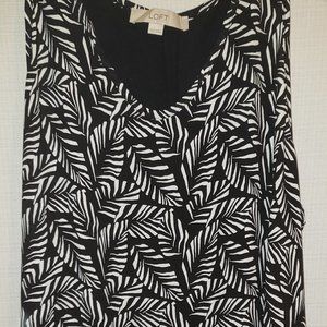 Black & White Blouse